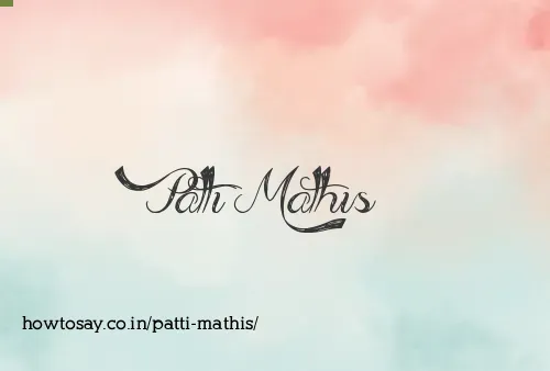 Patti Mathis