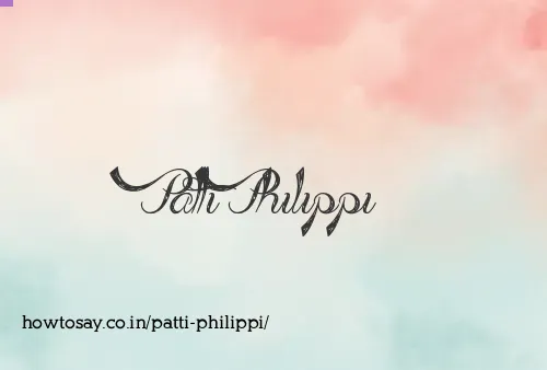 Patti Philippi