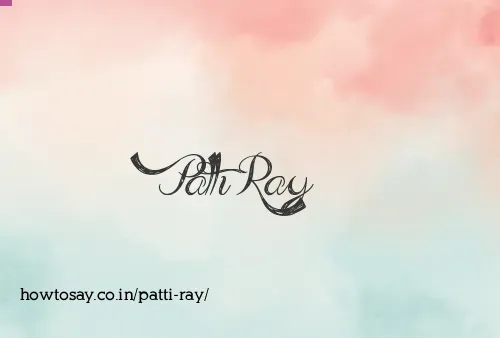 Patti Ray