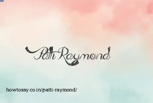 Patti Raymond