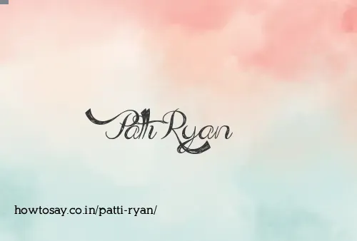 Patti Ryan