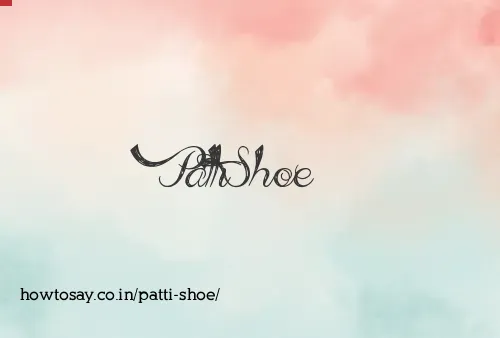 Patti Shoe