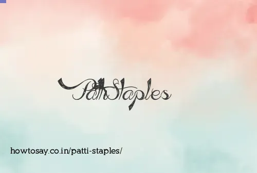 Patti Staples