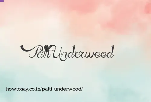 Patti Underwood