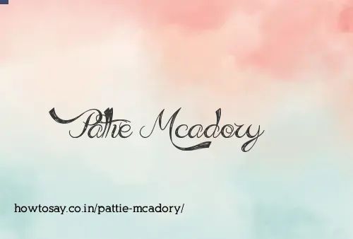 Pattie Mcadory