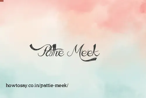 Pattie Meek