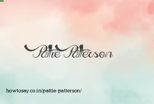 Pattie Patterson