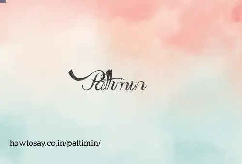 Pattimin
