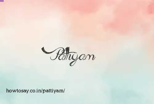 Pattiyam