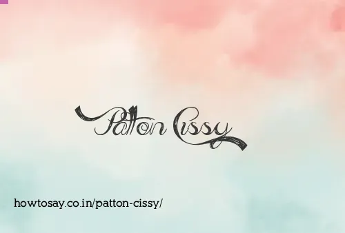 Patton Cissy