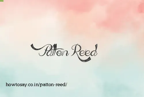 Patton Reed