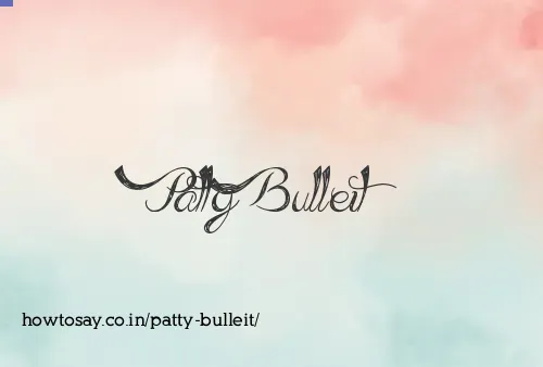 Patty Bulleit