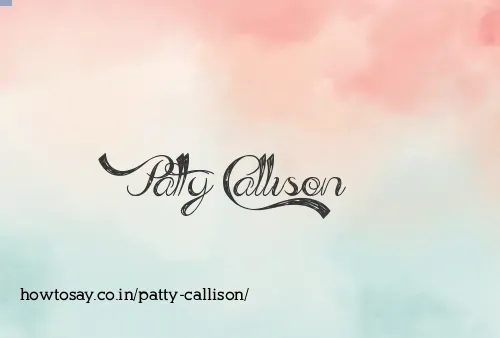 Patty Callison