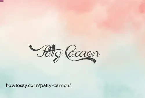 Patty Carrion
