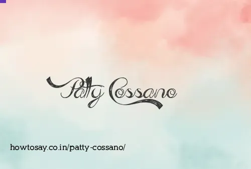Patty Cossano
