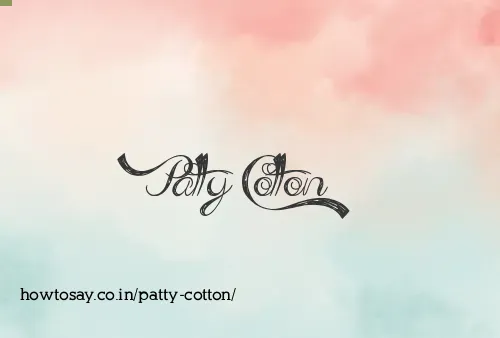 Patty Cotton