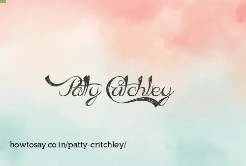 Patty Critchley