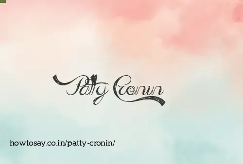Patty Cronin
