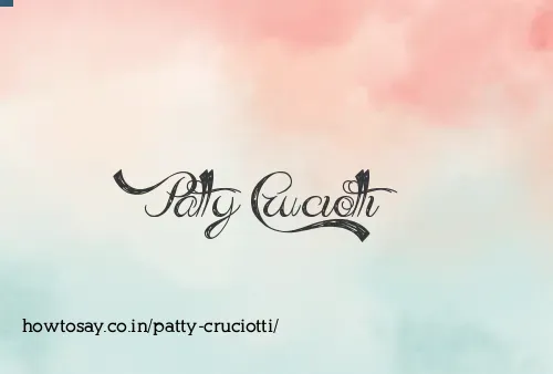 Patty Cruciotti