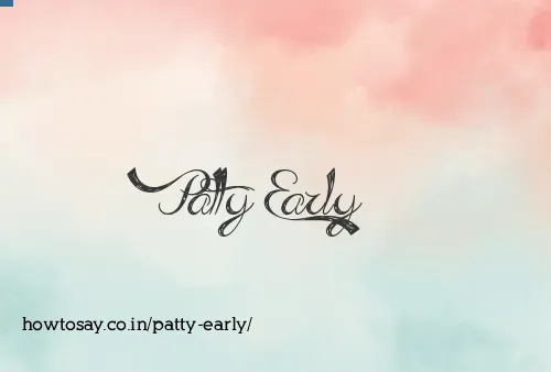 Patty Early