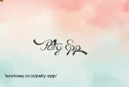 Patty Epp