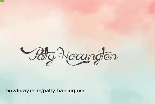 Patty Harrington