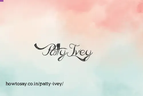 Patty Ivey