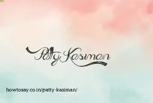 Patty Kasiman