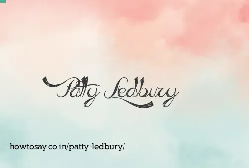 Patty Ledbury