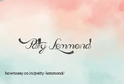 Patty Lemmond