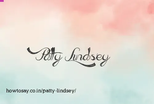 Patty Lindsey
