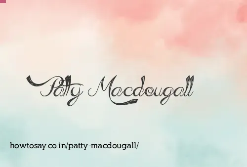 Patty Macdougall