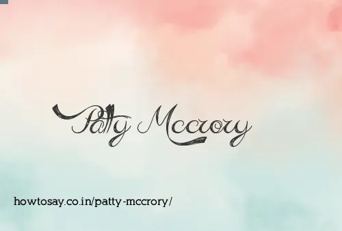 Patty Mccrory