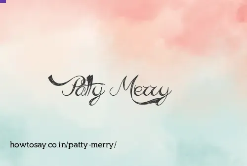 Patty Merry