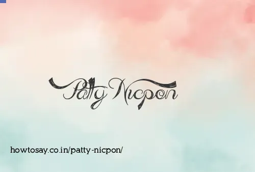 Patty Nicpon