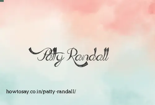 Patty Randall