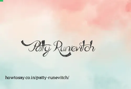 Patty Runevitch