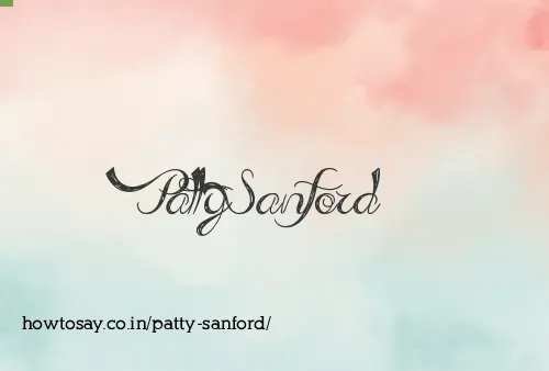 Patty Sanford