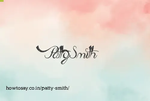 Patty Smith