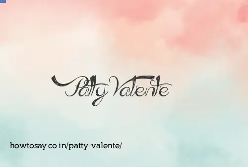 Patty Valente