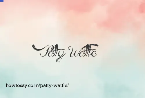 Patty Wattle