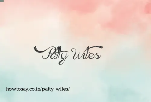 Patty Wiles