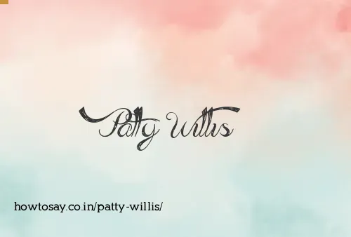 Patty Willis