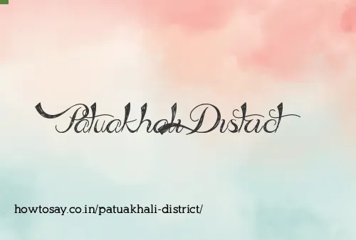 Patuakhali District