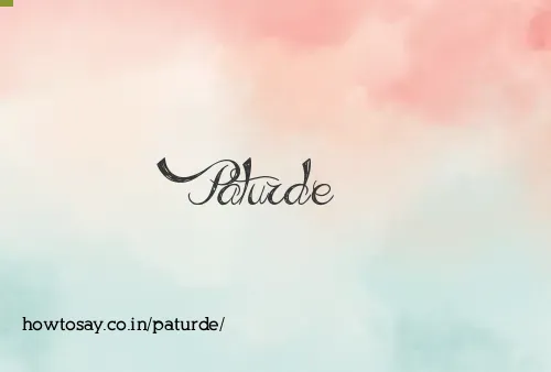 Paturde