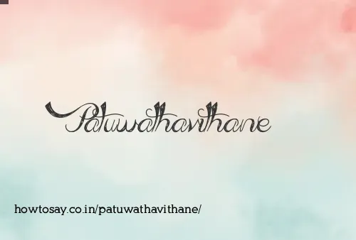 Patuwathavithane