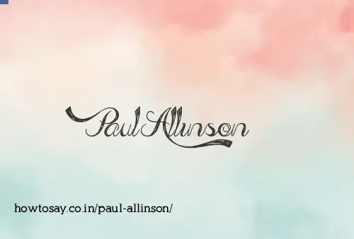 Paul Allinson