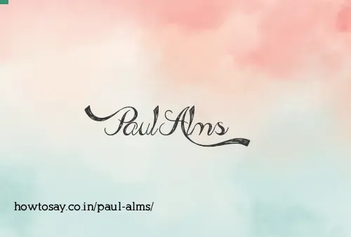 Paul Alms