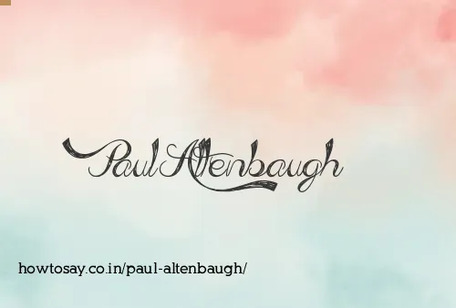 Paul Altenbaugh