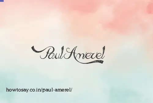 Paul Amerel